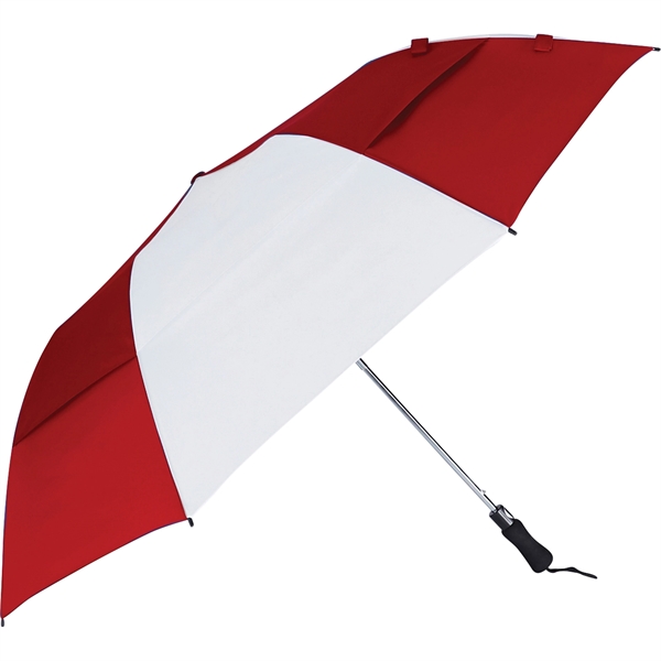 58" Vented Auto Open Folding Golf Umbrella - Image 23
