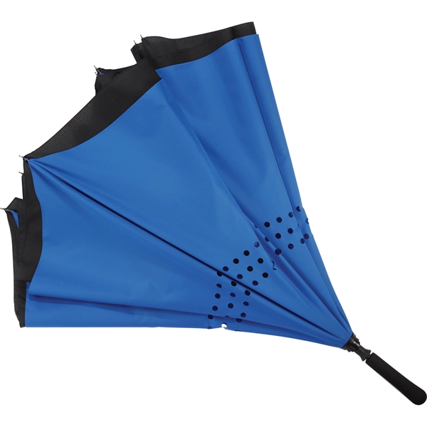 58" Inversion Manual Golf Umbrella - Image 9