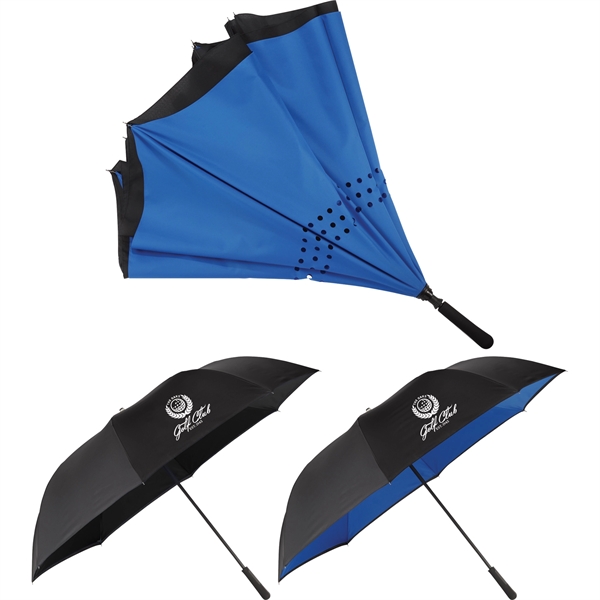 58" Inversion Manual Golf Umbrella - Image 18