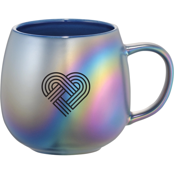 Iridescent Ceramic Mug 15oz - Image 6