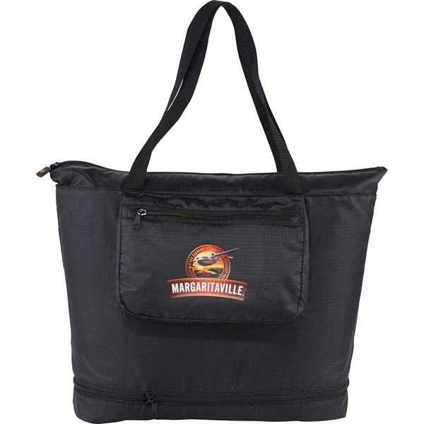 BRIGHTtravels Foldable Zippered Tote - Image 9