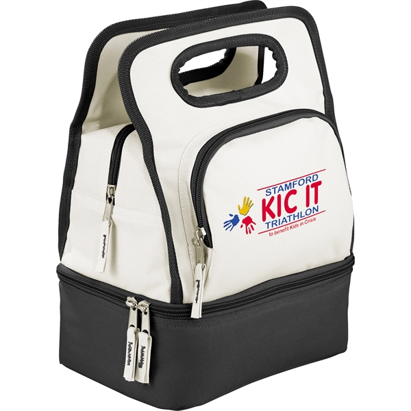 Color Dip Dual Compartment Lunch Cooler - Image 4