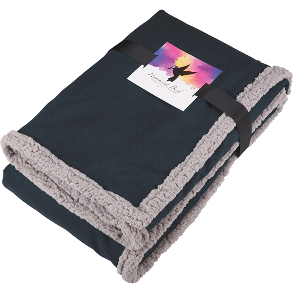 Field & Co.® Oversized Wool Sherpa Blanket w/Card - Image 2