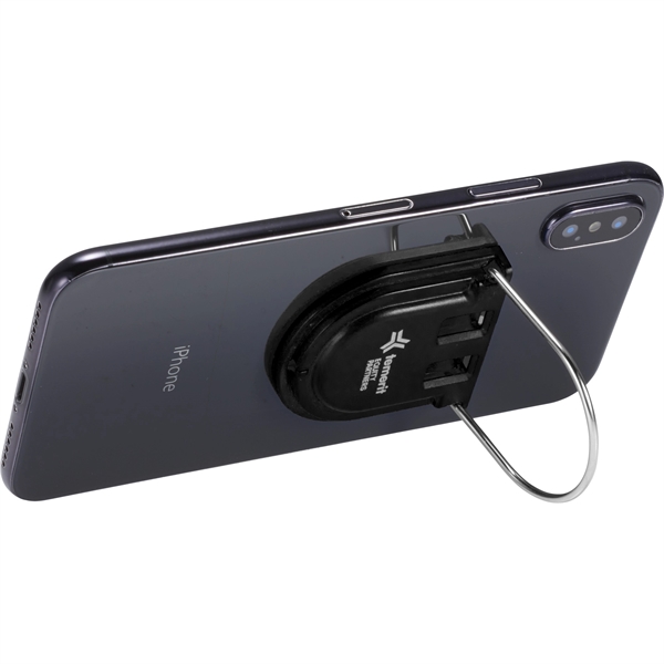 Patch Phone Stand with 2-in-1 Cable - Image 1