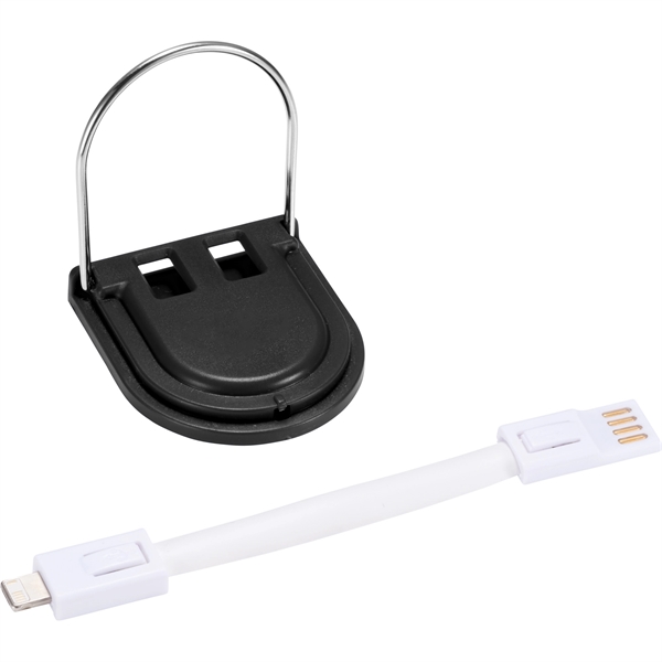 Patch Phone Stand with 2-in-1 Cable - Image 3