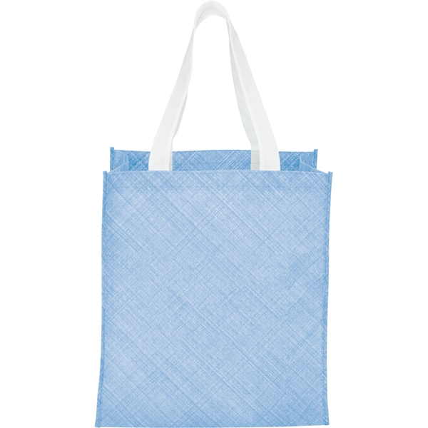 Pastel Non-Woven Big Grocery Tote - Image 3
