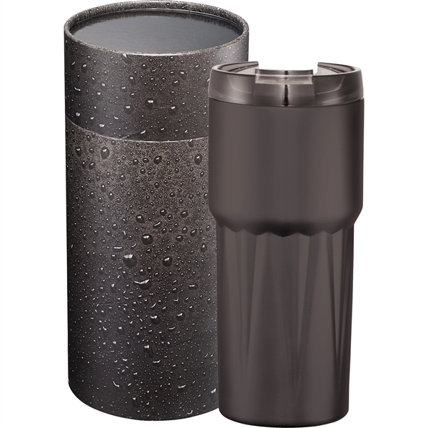 Pyramid Copper Tumbler 20oz With Cylindrical Box - Image 2