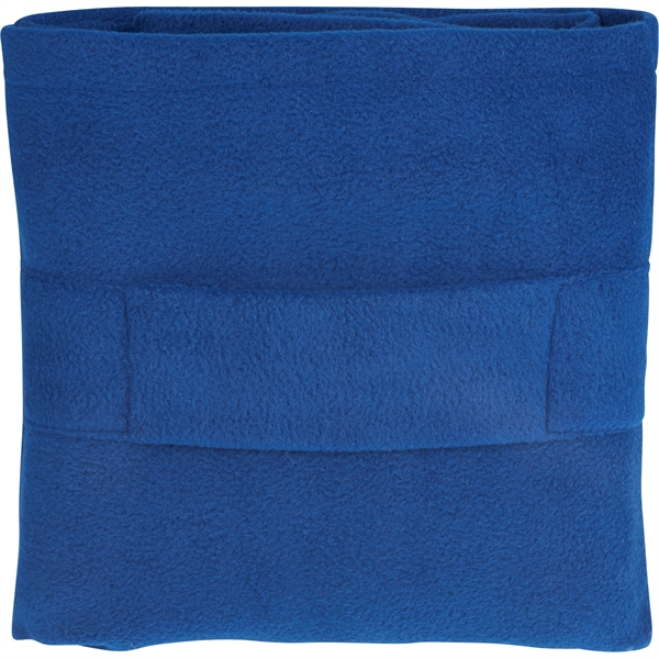 2-in-1 Carry-On Travel Blanket and Pillow - Image 4