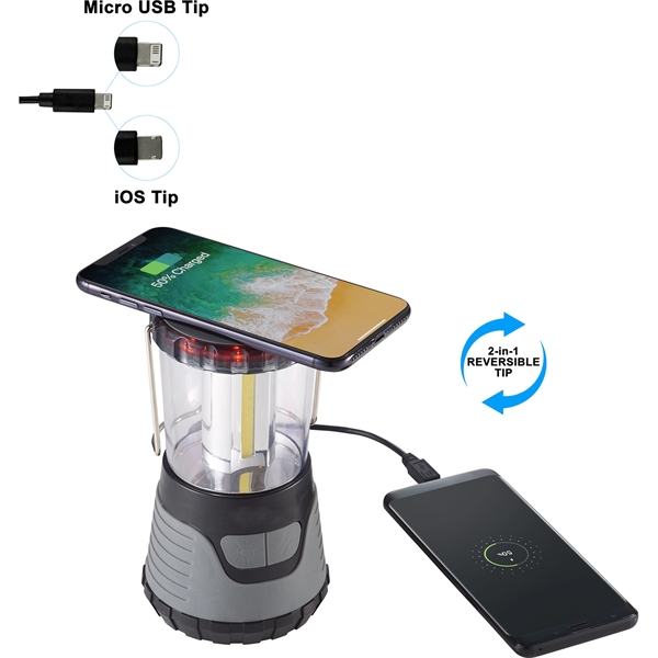High Sierra® Scorpion Wireless Power Bank Lantern - Image 6