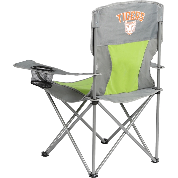 Game Day Two Tone Stripe Chair (300lb Capacity) - Image 9