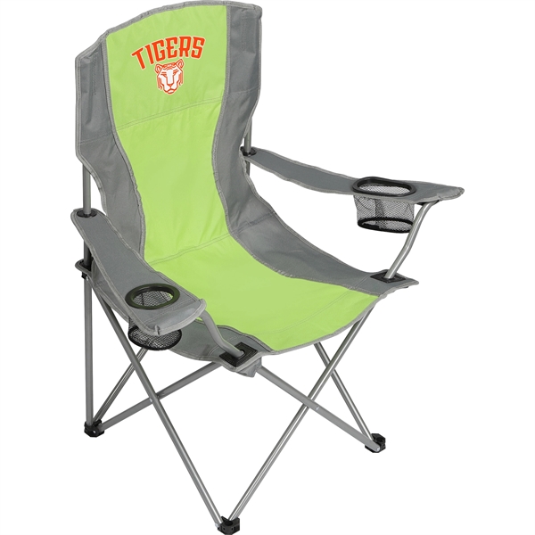 Game Day Two Tone Stripe Chair (300lb Capacity) - Image 10