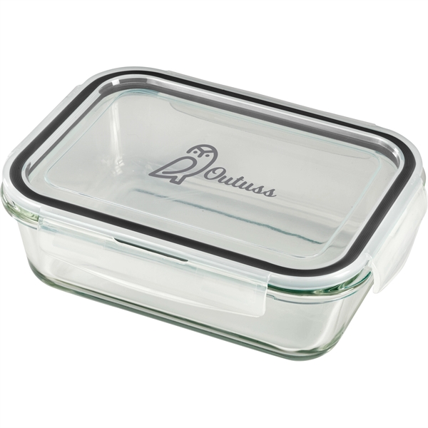 Glass Leakproof 875ml Food Storage Container - Image 1