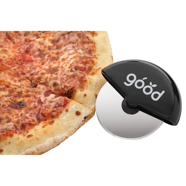 Handheld Pizza Cutter with Stainless Steel Blade - Image 1