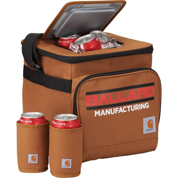 Carhartt® Signature 18 Can Cooler with Can Holders - Image 3