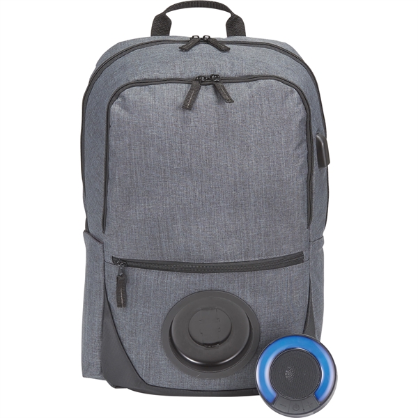 Blare Bluetooth Speaker 15" Computer Backpack - Image 4