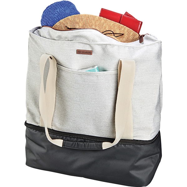 Cutter & Buck® 16oz. Cotton Boat Tote Cooler - Image 2