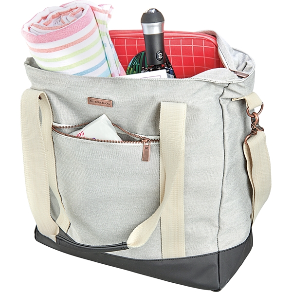 Cutter & Buck® Cotton Computer Tote - Image 2