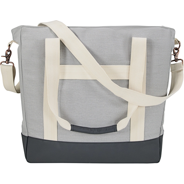 Cutter & Buck® Cotton Computer Tote - Image 3