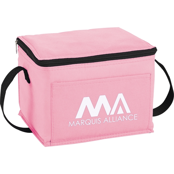 Sea Breeze 6-Can Non-Woven Lunch Cooler - Image 9