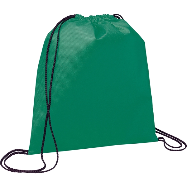 Evergreen Non-Woven Drawstring Bag - Image 5