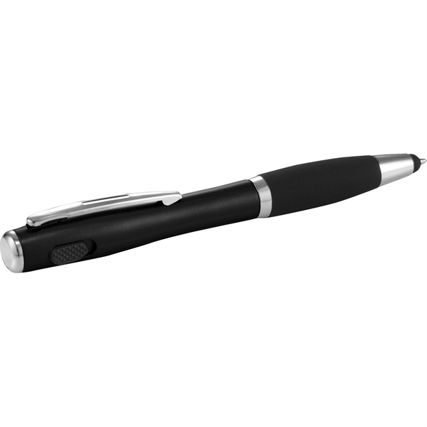 Nash Matte Ballpoint Pen-Stylus w/ Light - Image 1