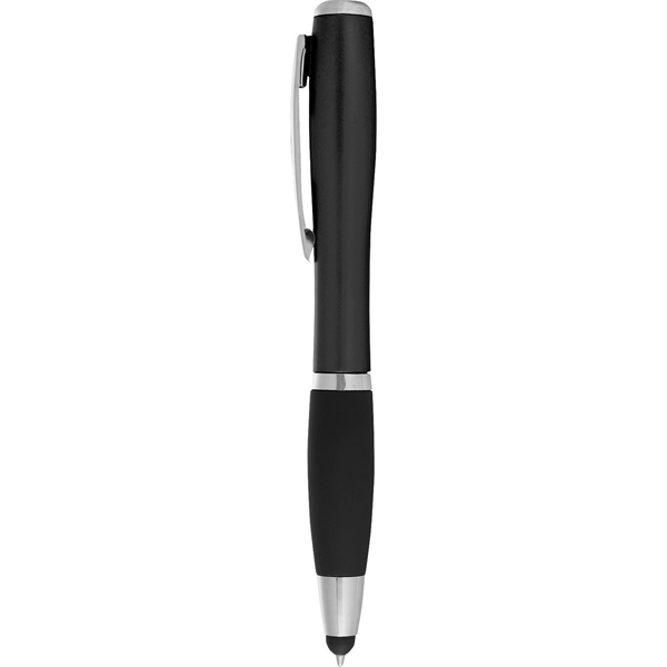 Nash Matte Ballpoint Pen-Stylus w/ Light - Image 2
