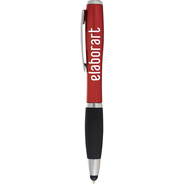 Nash Matte Ballpoint Pen-Stylus w/ Light - Image 9