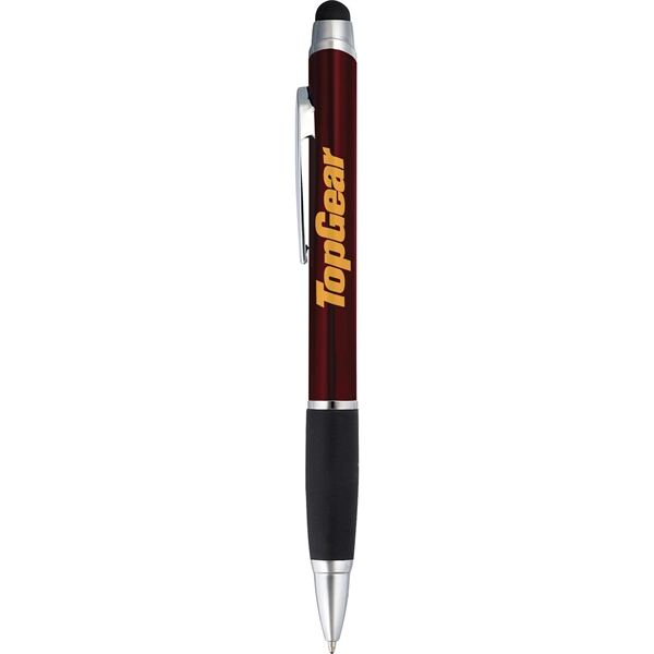 Jefferson Metal Ballpoint Pen-Stylus - Image 2