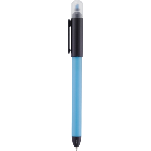 Double-Trouble Ballpoint Pen-Highlighter - Image 1