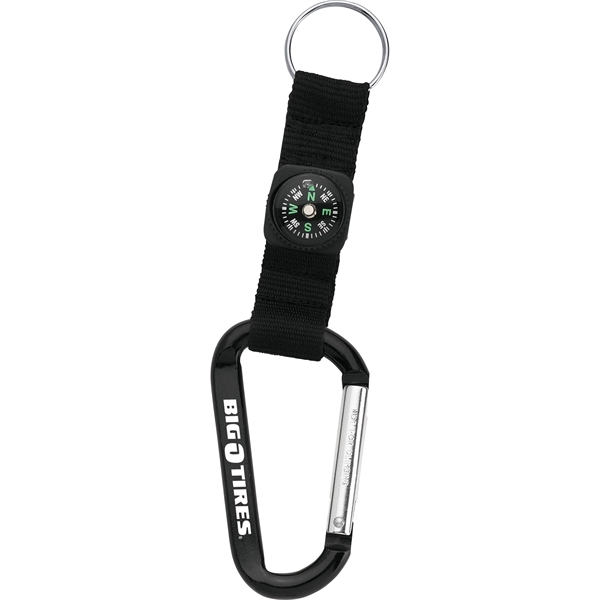 Carabiner with Compass - Image 1