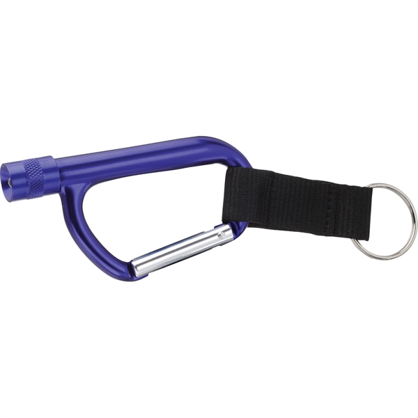 Flashlight Carabiner with Strap - Image 4