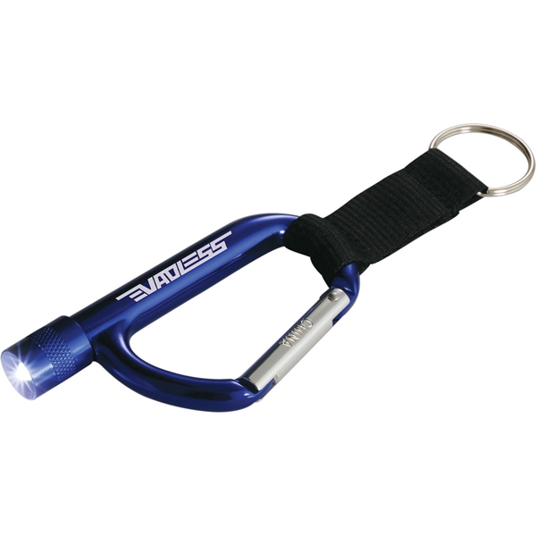 Flashlight Carabiner with Strap - Image 5