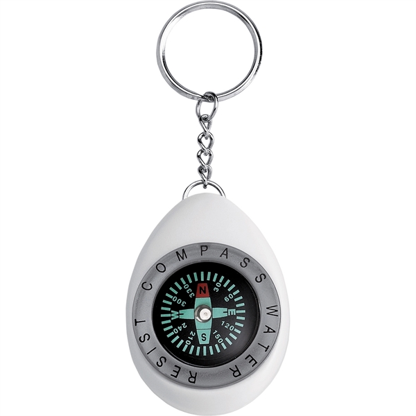 Oval Compass Key Ring - Image 4