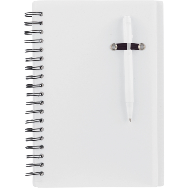 5" x 7" Chronicle Spiral Notebook w/Pen - Image 11