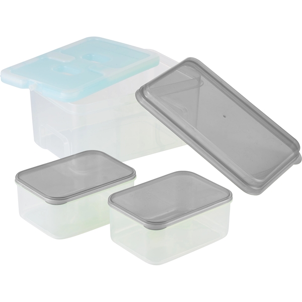 3 Piece Lunch set with Ice Pack - Image 4