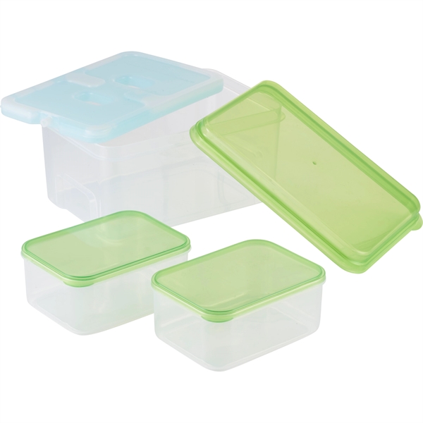 3 Piece Lunch set with Ice Pack - Image 10