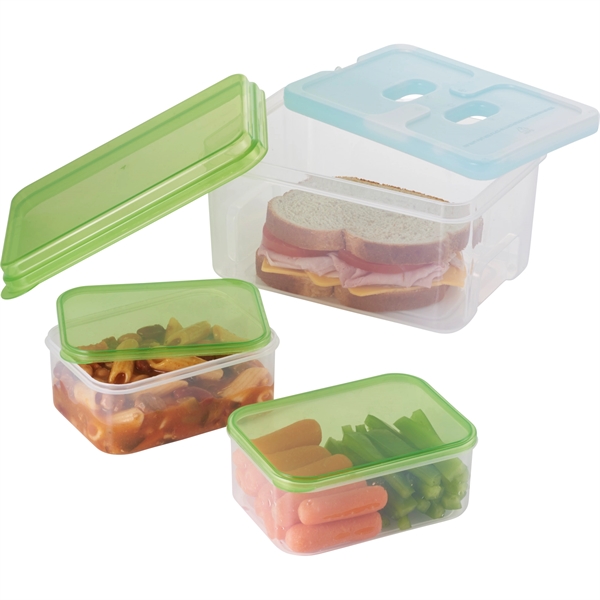 3 Piece Lunch set with Ice Pack - Image 12