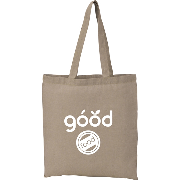 Recycled 5oz Cotton Twill Tote - Image 8