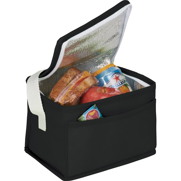Budget Non-Woven 6 Can Lunch Cooler - Image 3