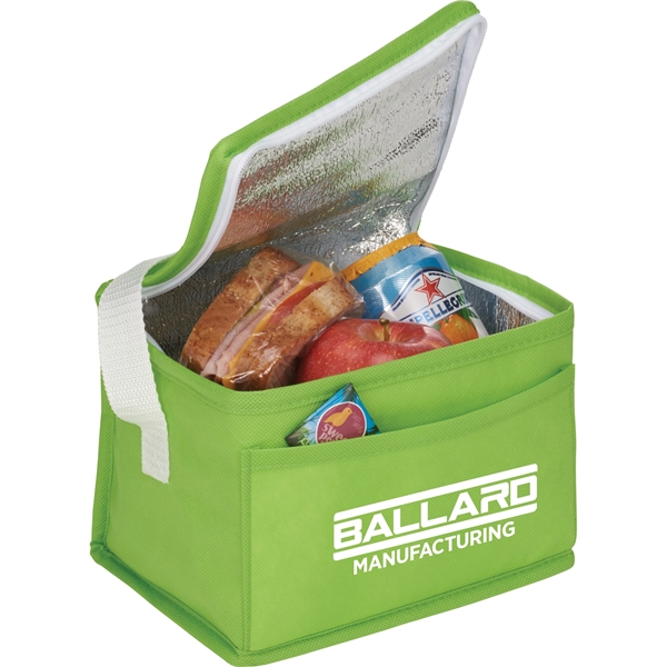 Budget Non-Woven 6 Can Lunch Cooler - Image 16