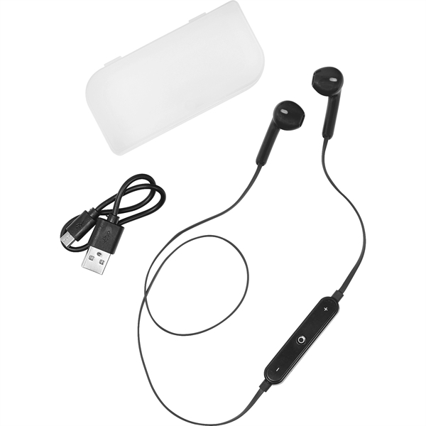 Music Control Bluetooth Earbuds with Cas - Image 3