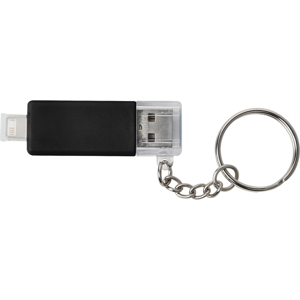 Slot 2-in-1 Charging Keychain - Image 3