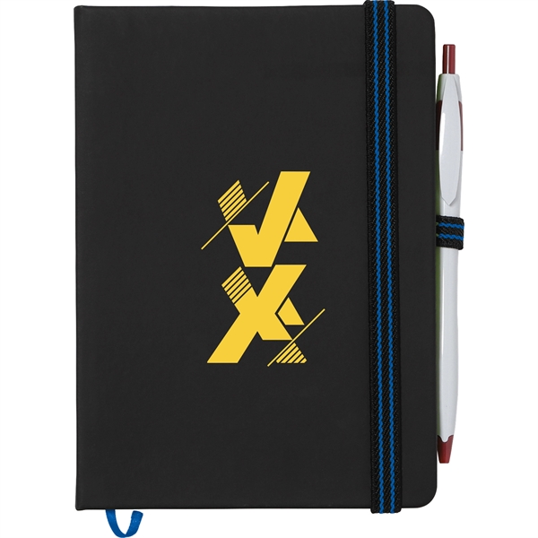 5" x 7" Color Accent Notebook - Image 1