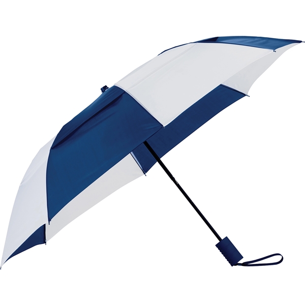 42" Auto Open Vented Folding Umbrella - Image 5