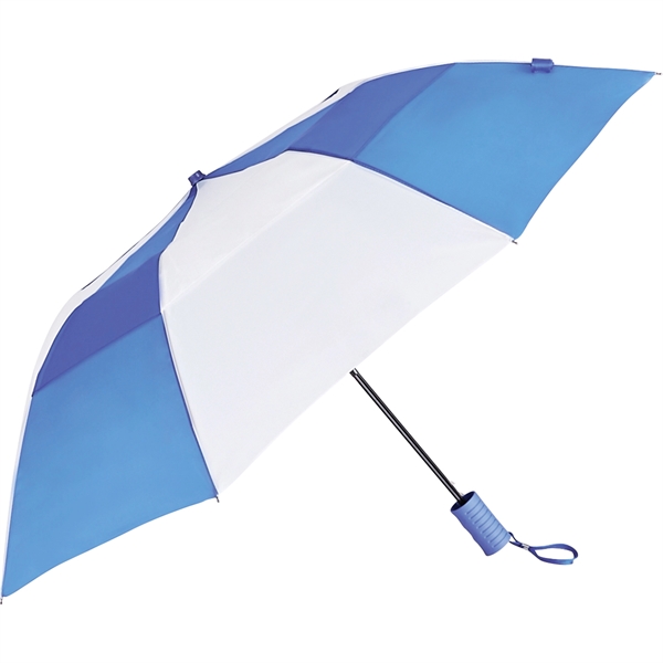 42" Auto Open Vented Folding Umbrella - Image 15