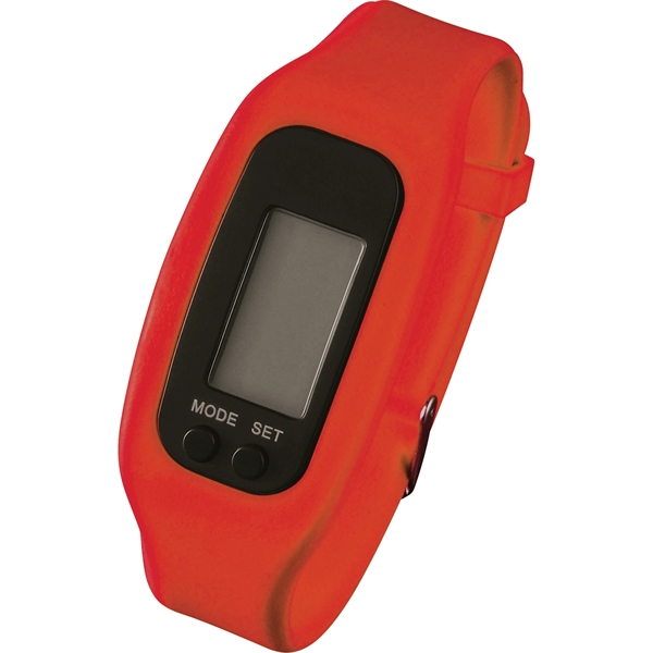 LED Pedometer Watch in Case - Image 15