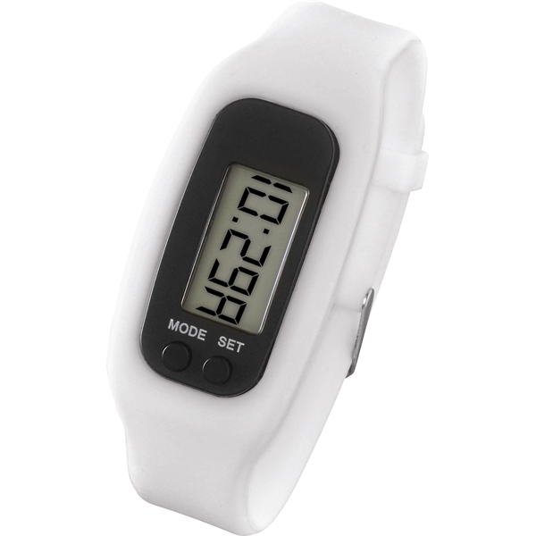 LED Pedometer Watch in Case - Image 20