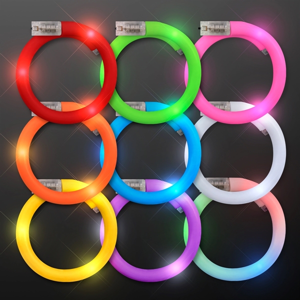 LED Flash Tube Bracelets - Single Colors - Image 20