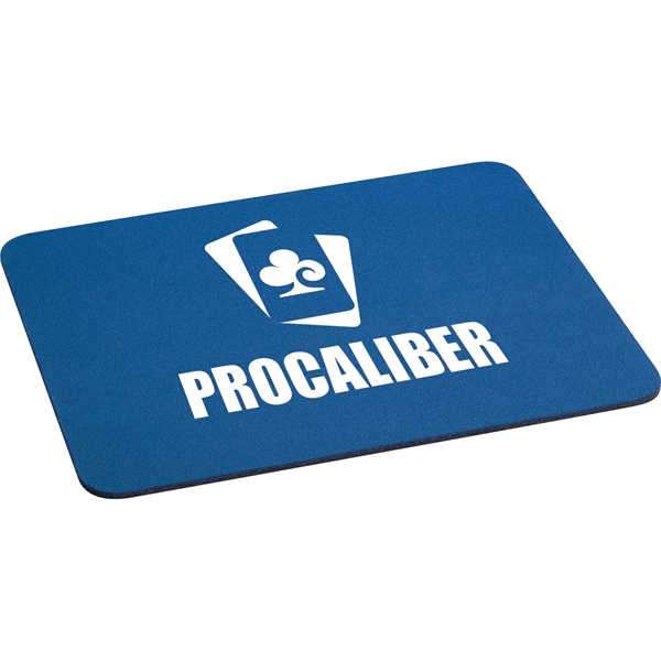 Rectangular 1/8 Rubber Mouse Pad - Image 2