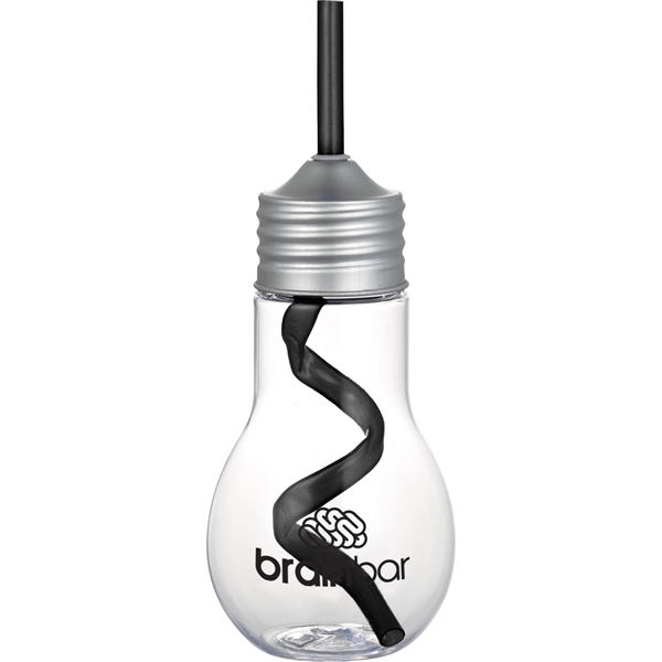 Light Bulb 20oz Tumbler with Straw - Image 1